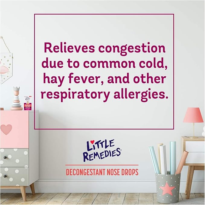 Little Remedies Noses Decongestant Nose Drops for Infants and Children