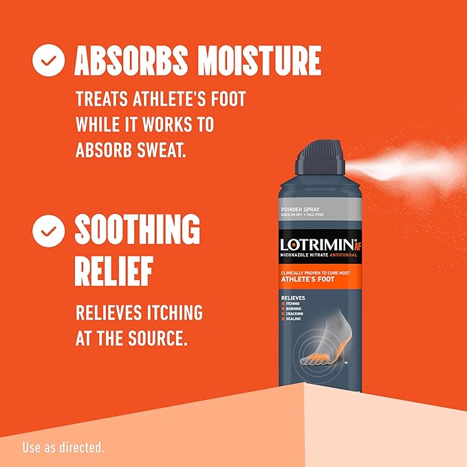 Lotrimin AF Athlete's Foot Powder Spray