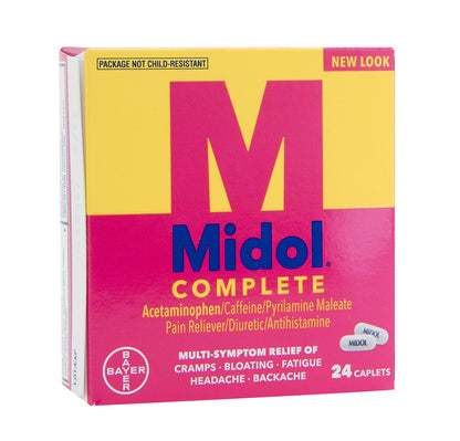 Midol Complete Menstrual Pain Relief Caplets