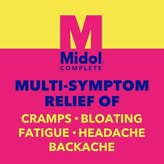 Midol Complete, Menstrual Period Symptoms Relief