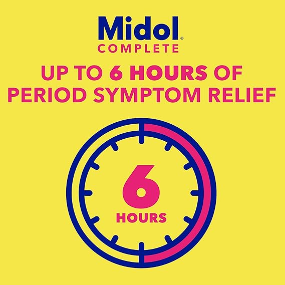 Midol Complete, Menstrual Period Symptoms Relief