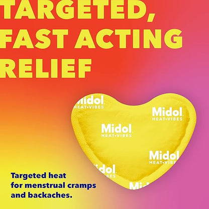 Midol Heat Vibes Menstrual Pain Relief Patches