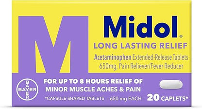 Midol Long Lasting Relief 20ct: Midol Long Lasting Relief