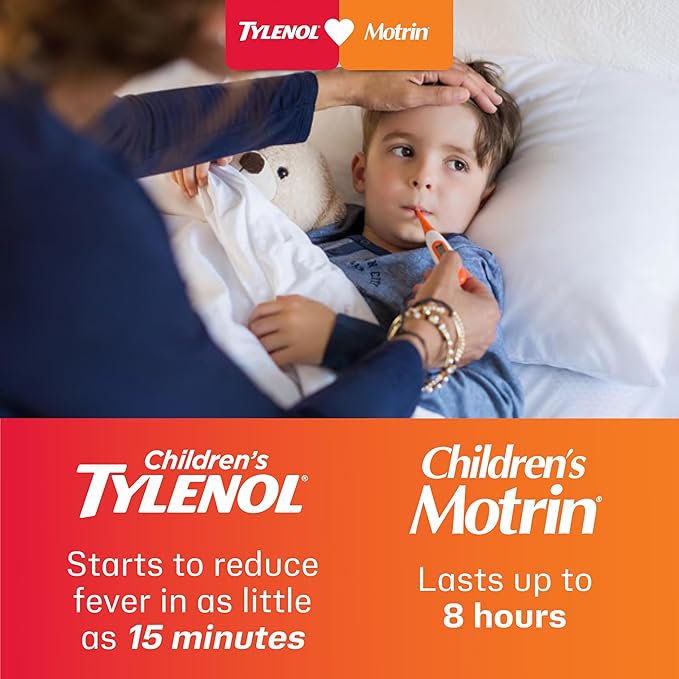 Motrin Children's Oral Suspension 100mg Ibuprofen Medicine