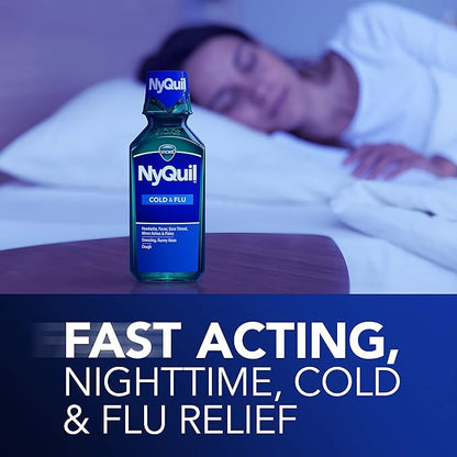 Vicks NyQuil, Nighttime Cold & Flu Symptom Relief