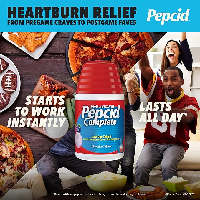 Pepcid Complete Acid Reducer + Antacid for Acid Reflux