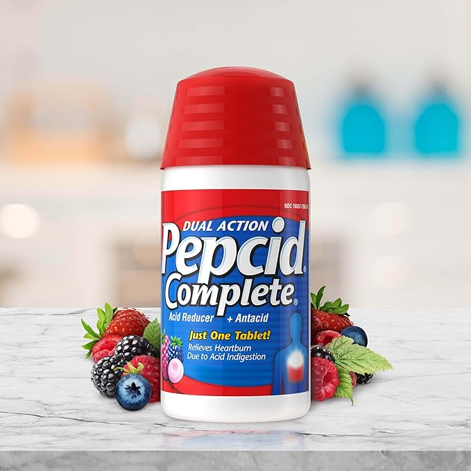 Pepcid Complete Acid Reducer + Antacid for Acid Reflux