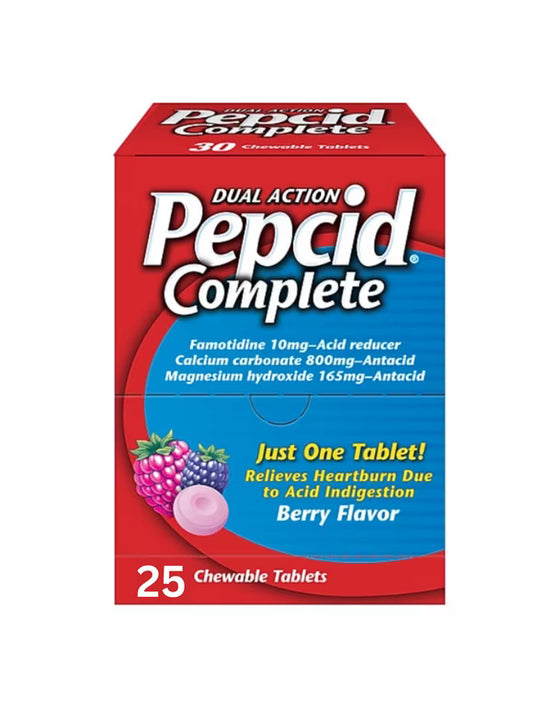 Pepcid Complete Acid Reducer + Antacid for Acid Reflux