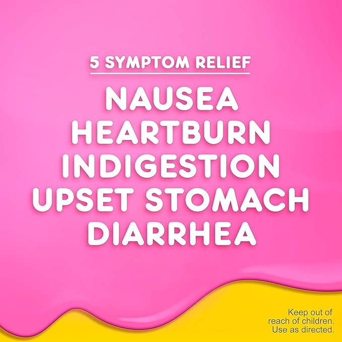 Pepto Bismol Chewable Tablets, Upset Stomach Relief