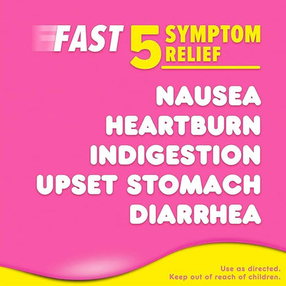 Pepto Bismol Liquid for Nausea, Heartburn, Indigestion
