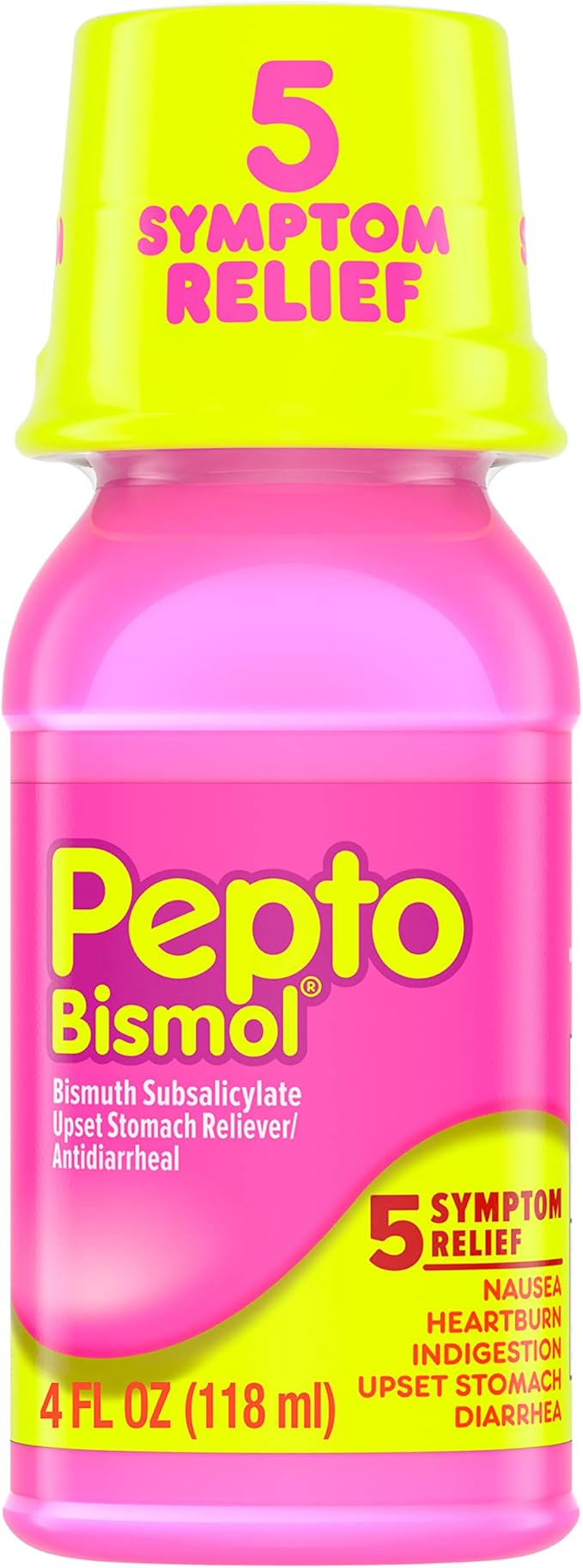 Pepto Bismol Liquid, Upset Stomach Relief, Nausea Relief