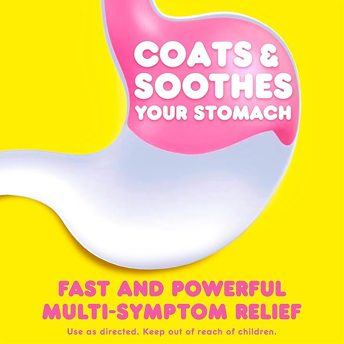 Pepto Bismol Cherry Chewable Tablets, Upset Stomach Relief