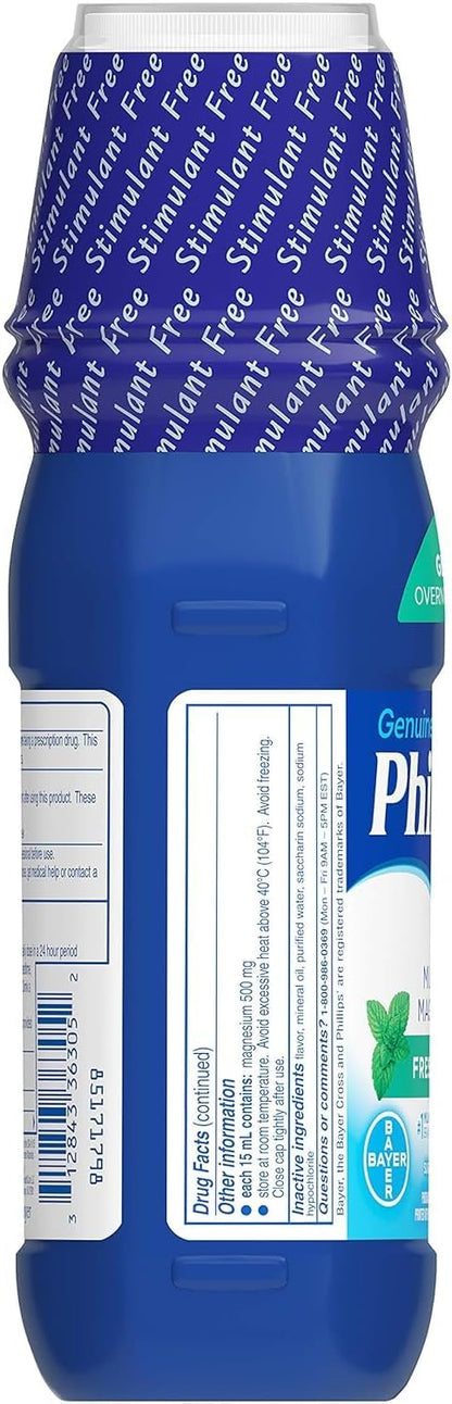 Phillips' Milk of Magnesia Laxative, Fresh Mint