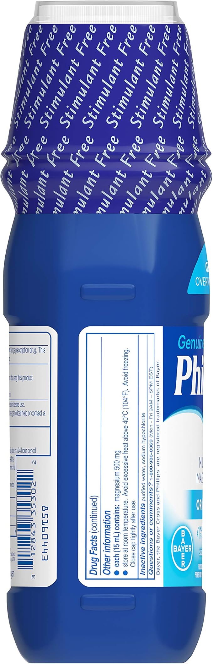 Phillips' Milk of Magnesia Liquid Laxative, 12 oz