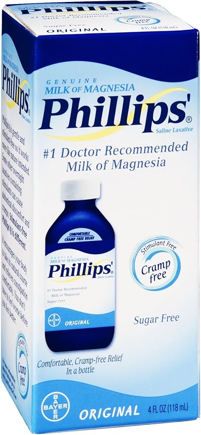 Philips' Milk of Magnesia Saline Laxative