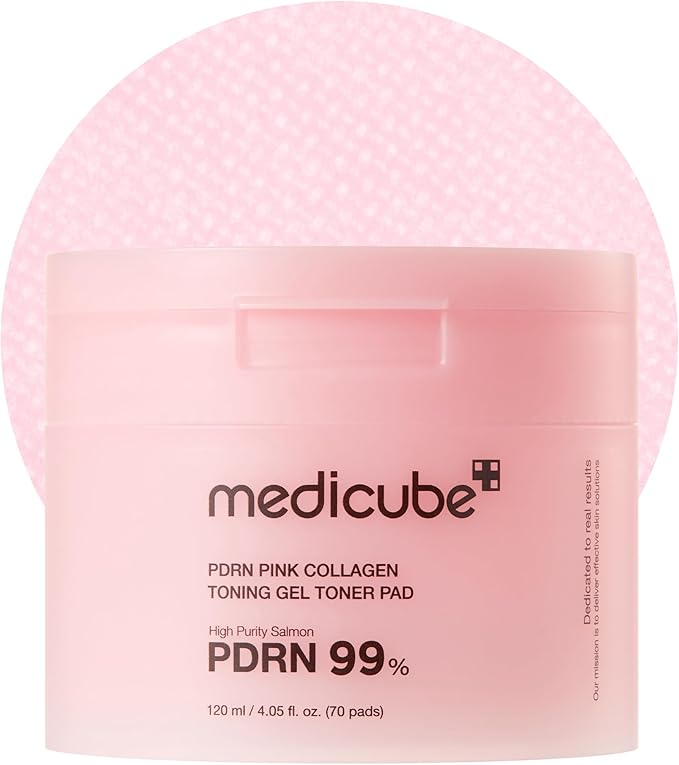 medicube Toner Pads Deep Vita C Facial Toner Pad for Uneven Skin Tone & Texture