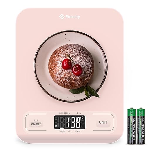 Etekcity Food Kitchen Scale, Digital Grams and Ounces for Weight Loss