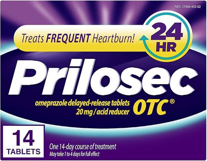 Prilosec OTC, Omeprazole Delayed Release