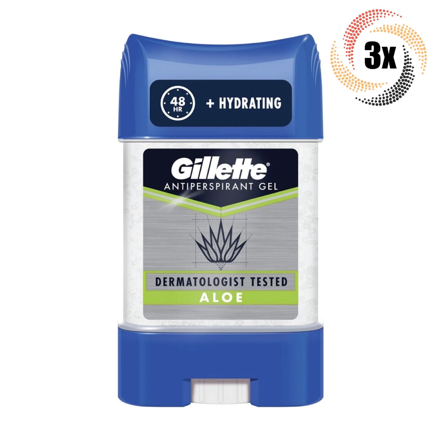 GILLETTE CLEAR GEL ALOE