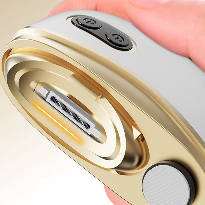 ⏳Time-Limited Special⏰ Lowest Price Ever, Don't Miss Out! 💅 2-in-1 Electric Nail Clipper & Polisher