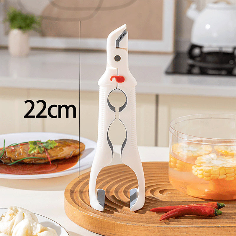 3-in-1 silicone clip for bowls and plates