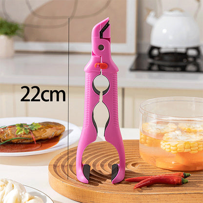 3-in-1 silicone clip for bowls and plates