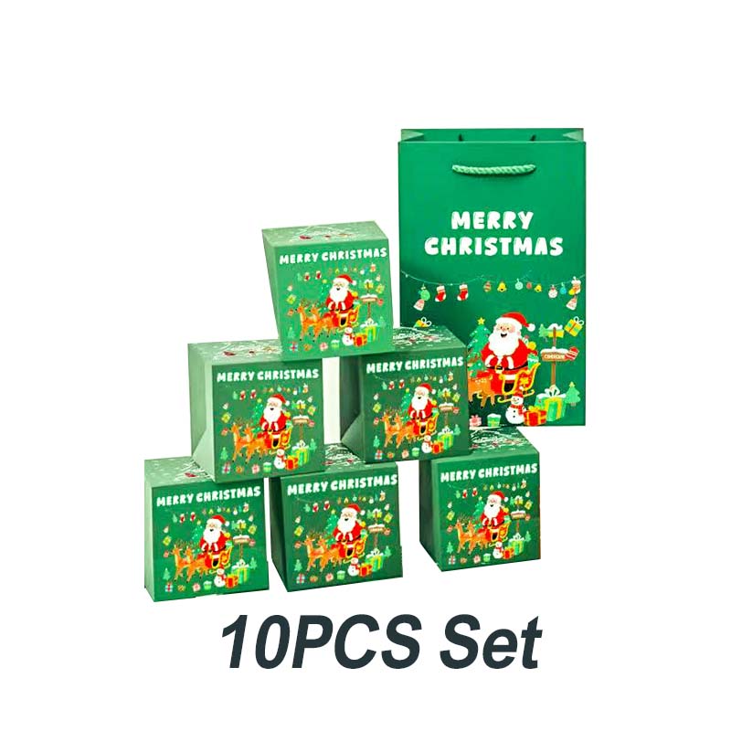 🎅🎄 Unique Folding Bouncing Christmas Gift Box