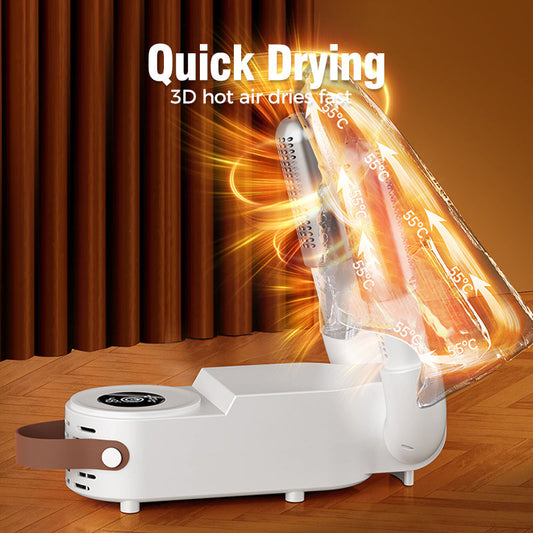 🔥 50% OFF HOT SALE! ✨ Constant Temperature Shoe Dryer - Rapid Drying Technology with Adjustable Timer for All Footwear Types 👟💨