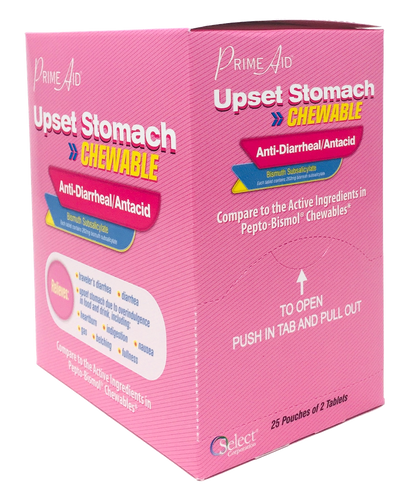 Prime Aid Chewable Upset Stomach