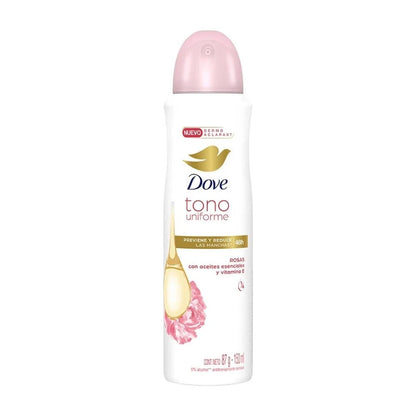 DOVE SPRAY TONO UNIFORME W/ROSAS