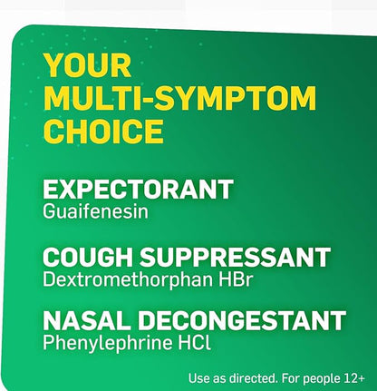 TUKOL Cough Medicine for Adults - Multi-Symptom Cough Syrup