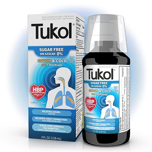 TUKOL Sugar-Free Adult Cough & Cold Relief Syrup