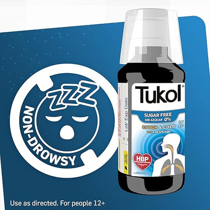 TUKOL Sugar-Free Adult Cough & Cold Relief Syrup