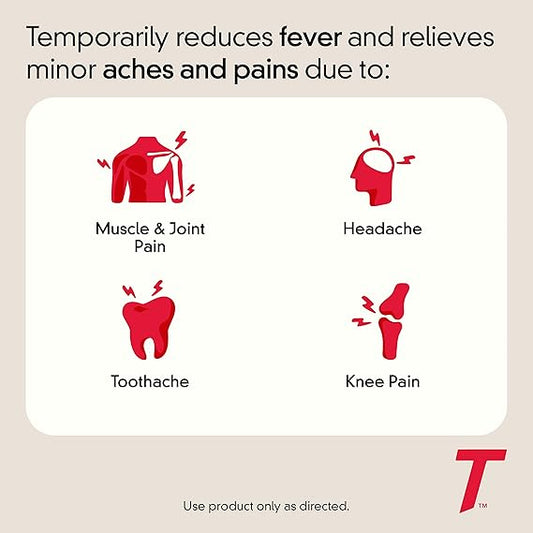 Tylenol Extra Strength Acetaminophen Caplets,