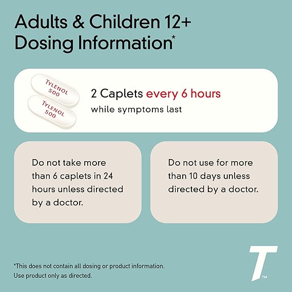 Tylenol Cold + Flu Severe Medicine Caplets for Cold & Flu