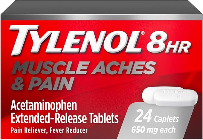 Tylenol 8 Hour Muscle Aches & Pain Relief Extended-Release Tablets
