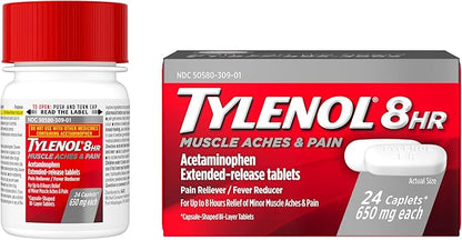 Tylenol 8 Hour Muscle Aches & Pain Relief Extended-Release Tablets