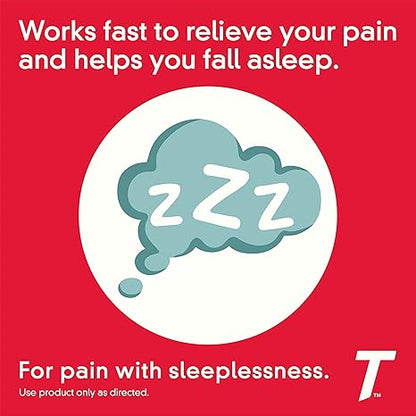 Tylenol PM Extra Strength Nighttime Pain Reliever Sleep Aid Caplets
