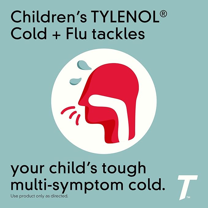Children's Tylenol Cold & Flu Liquid Oral Suspension