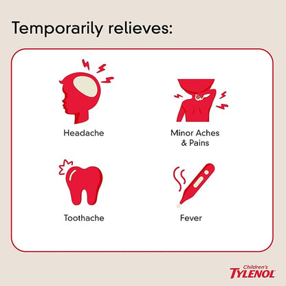 Children's Tylenol Liquid Oral Suspension Medicine