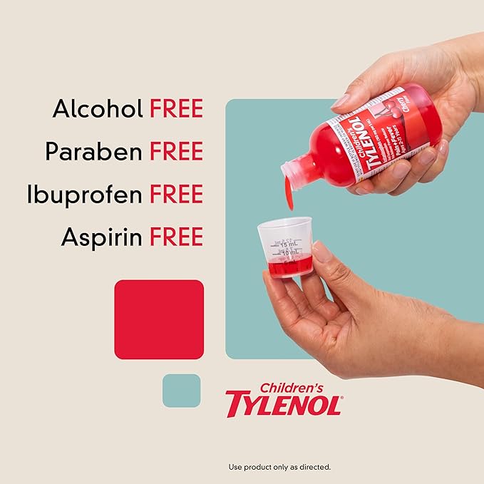 Children's Tylenol Liquid Oral Suspension Medicine