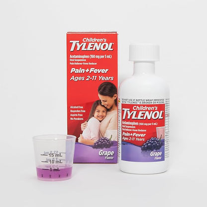 Children's Tylenol Liquid Oral Suspension Medicine