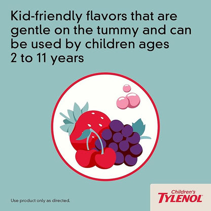 Children's Tylenol Liquid Oral Suspension Medicine