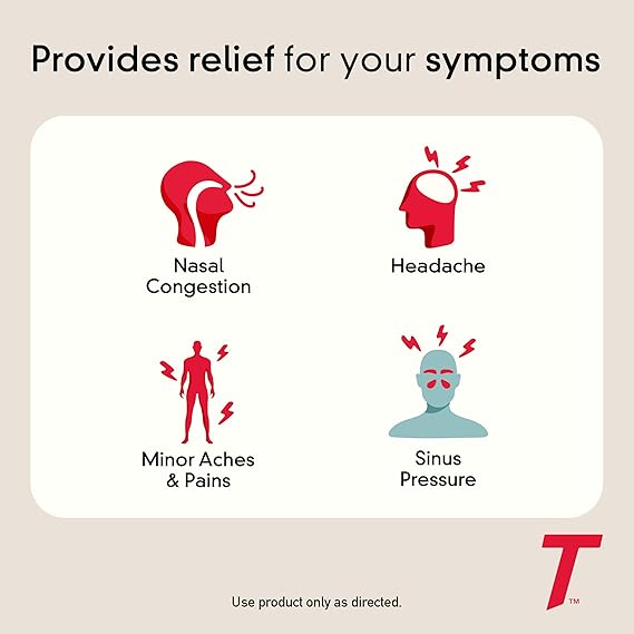 Tylenol Sinus Severe Daytime Caplets with Acetaminophen 325mg
