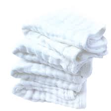 Synrroe Burp Cloths Large, Muslin Burp Cloths for Baby, Extra Absorbent and Soft