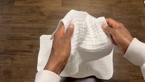 Synrroe Burp Cloths Large, Muslin Burp Cloths for Baby, Extra Absorbent and Soft