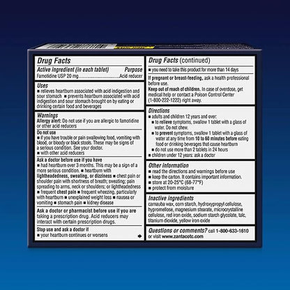 Zantac 360 Maximum Strength Tablets, 8 Count