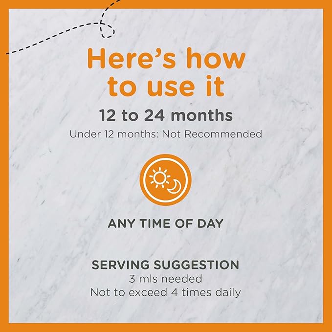 Zarbee's Baby Soothing Honey Cough Syrup for Babies 12-24 Months