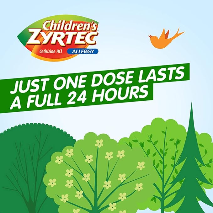Zyrtec 24 Hr Children’s Allergy Syrup with Cetirizine