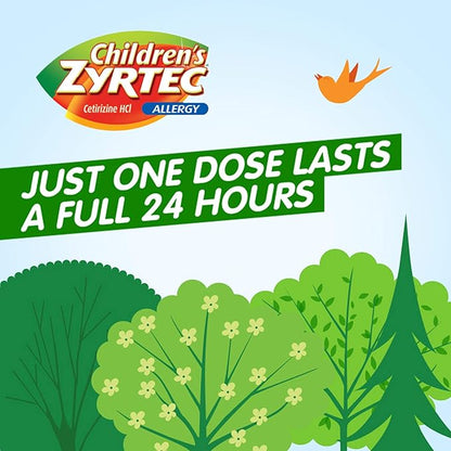 Zyrtec 24 Hr Children’s Allergy Syrup with Cetirizine
